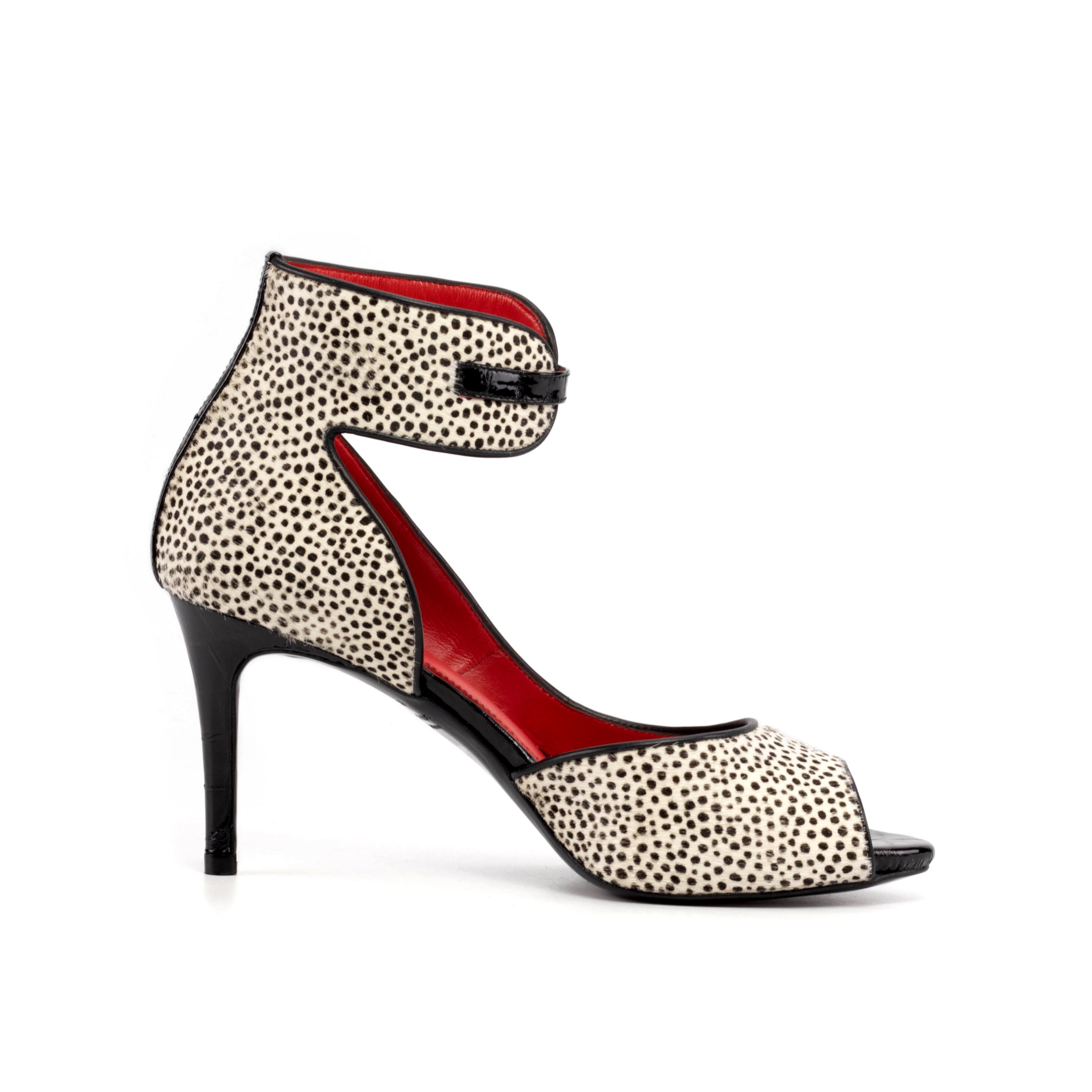 Cheetah open on sale toe heels